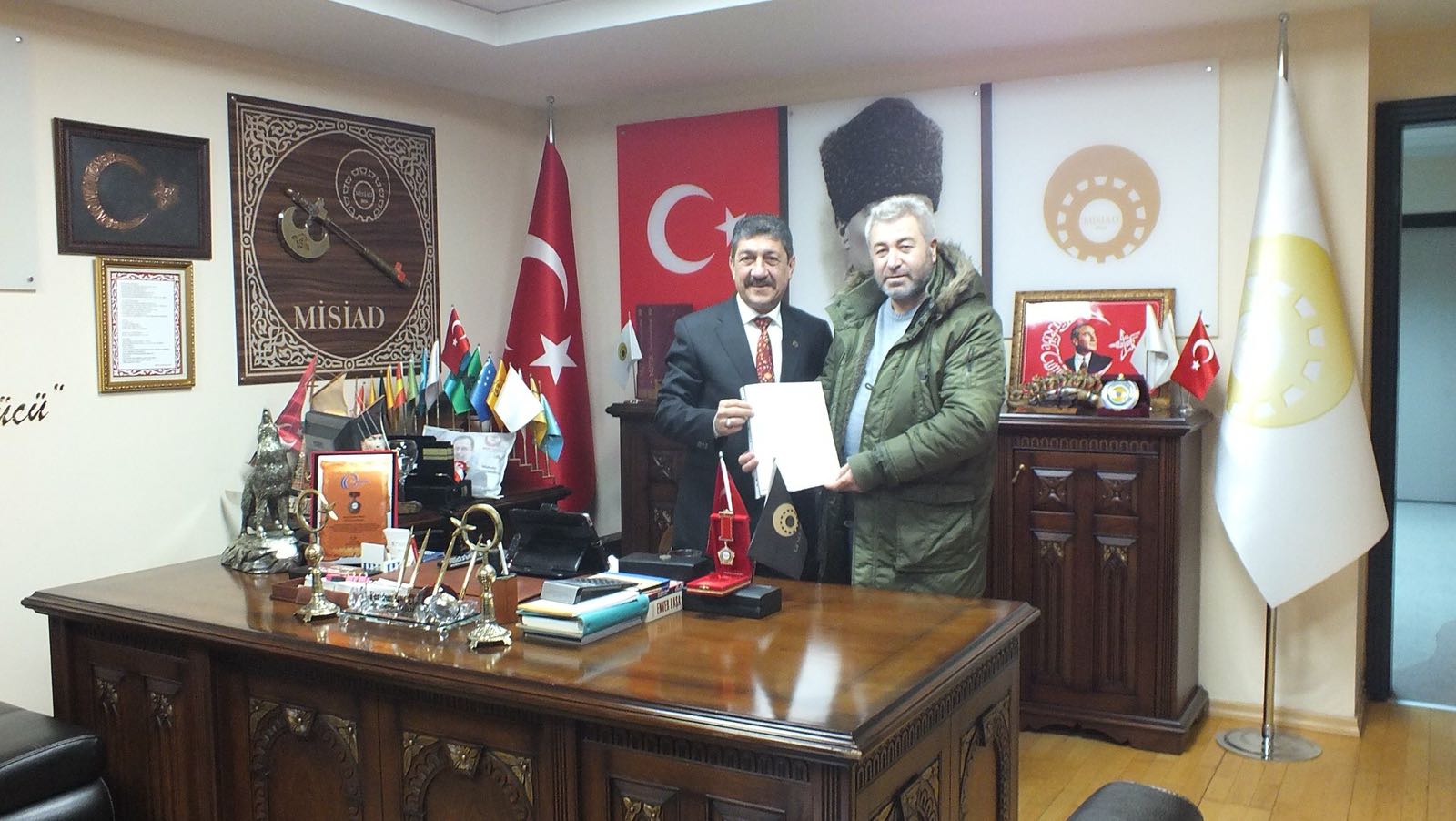MİSİAD ÇORUM ŞUBE BAŞKANI SATILMIŞ BIÇAKCI OLDU