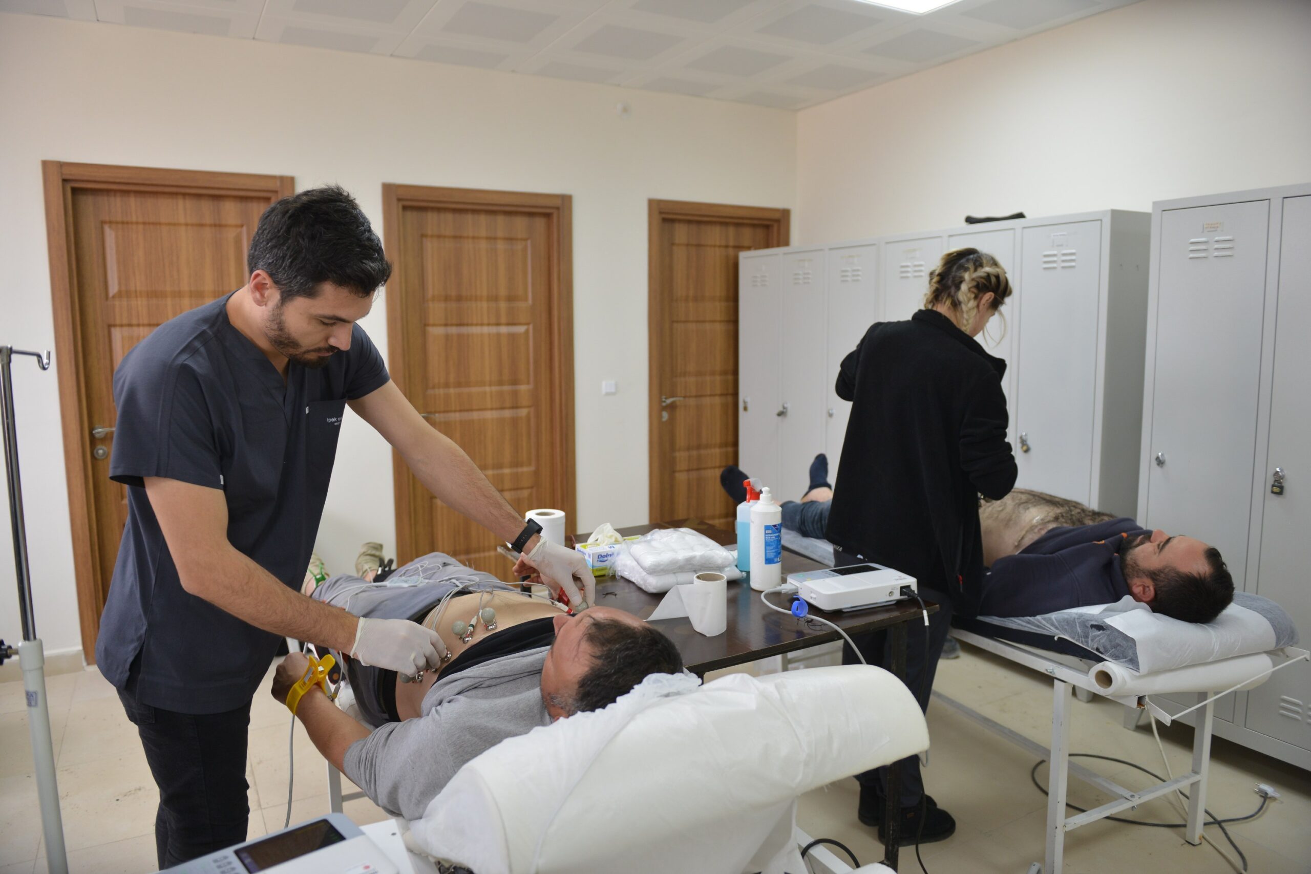 Çorum Belediyesi çalışanları rutin sağlık kontrolünden geçiyor