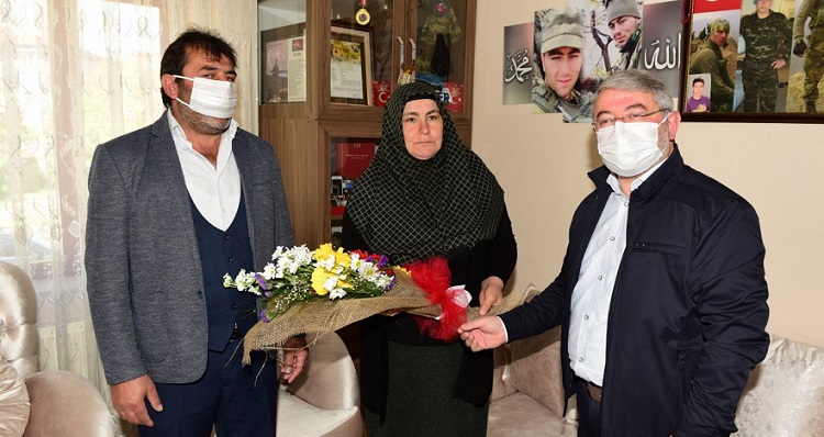 BAŞKAN AŞKIN’DAN ANLAMLI ZİYARET
