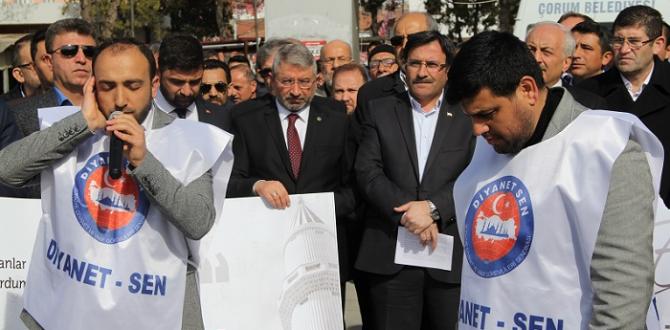 ÇORUM’DAN EZANA SAYGISIZLIĞA TEPKİ