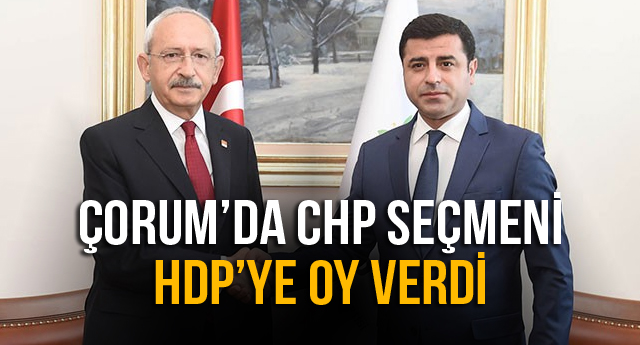 HDP ÇORUM’DA OYLARINI ARTTIRDI !