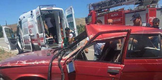 KARŞI ŞERİDE GEÇTİ: 1 AĞIR 3 YARALI