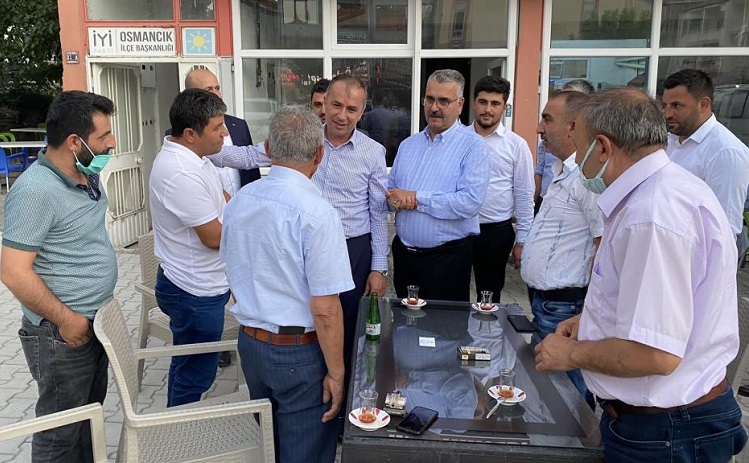 AK PARTİ İL TEŞKİLATI SAHAYA İNDİ