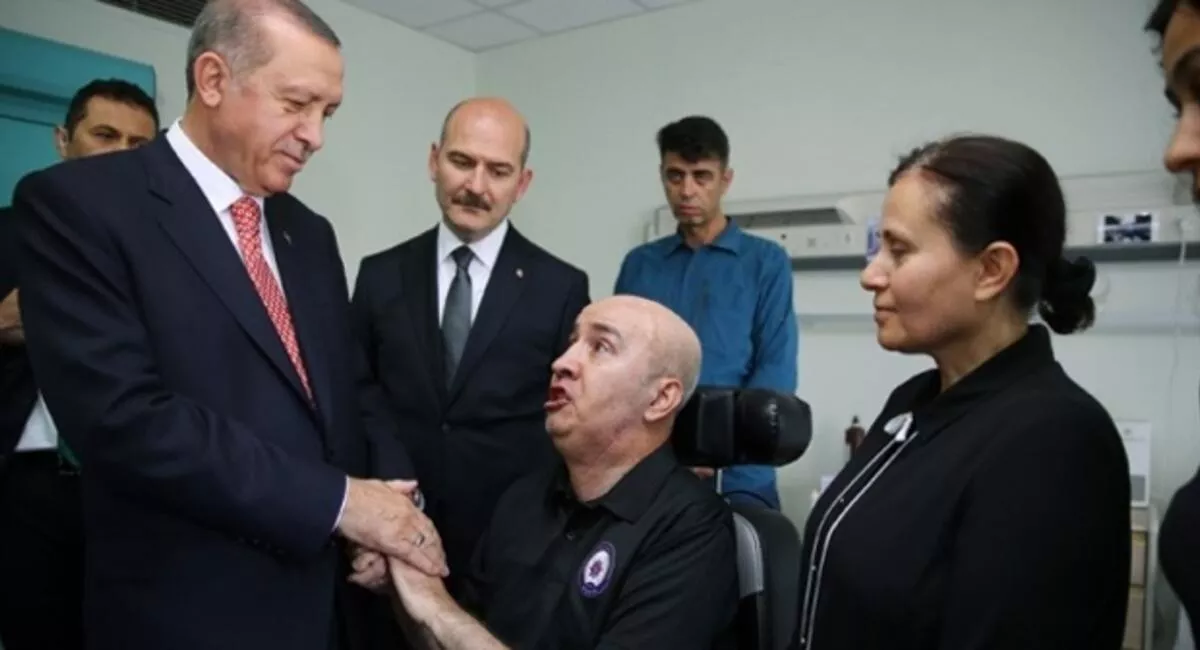 15 TEMMUZ’DA BAŞINDAN VURULMUŞTU