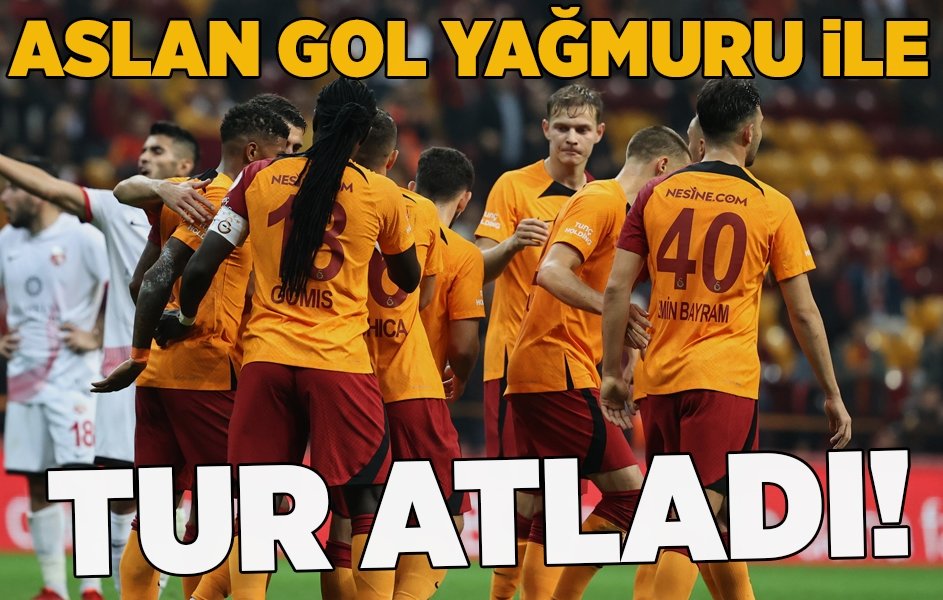 Galatasaray Kastamonuspor Karşısında Gol Yağdı