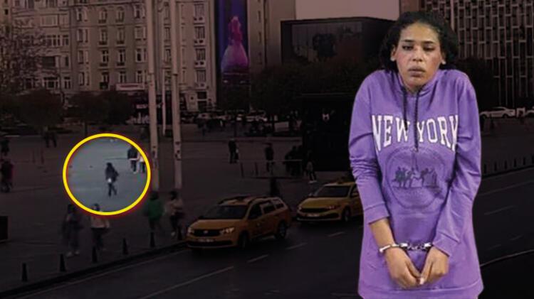 Bombalı saldırıyı gerçekleştiren teröristin Taksim’deki görüntüleri ortaya çıktı