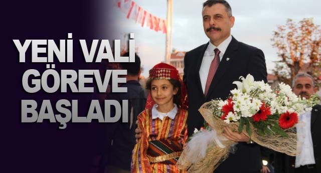 ÇORUM VALİSİ GÖREVE BAŞLADI